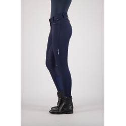 Pantalon d'équitation Euro-Star Arielle FullGrip Bleu marine