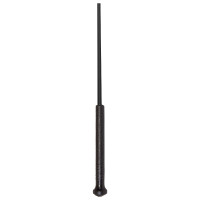 Cravache nylon Imperial Riding Economic manche caoutchouc Noir