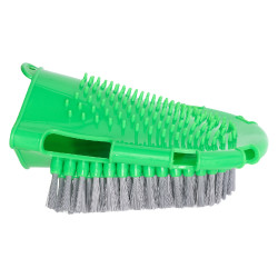 Gant de pansage avec brosse et côté massage Imperial Riding Gant de pansage avec brosse et côté massage Imperial Riding