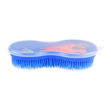 Brosse Perfection etéelastiques à crinière Bleu