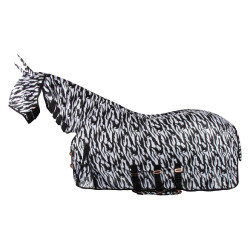 Couverture anti-mouches Imperial Riding Carly Zèbre noir Couverture anti-mouches Imperial Riding Carly Zèbre noir