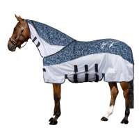 Couvre-cou anti-mouches et pluie Imperial Riding Super-dry Carly Bloom de la marine Bleu Couvre-cou anti-mouches et pluie Imperial Riding Super-dry Carly Bloom de la marine Bleu