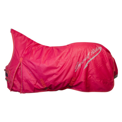 Imperial Riding IRHReese 175 Couverture Anti-Mouches Gris Argenté - Protection Cheval UV Et Insectes
