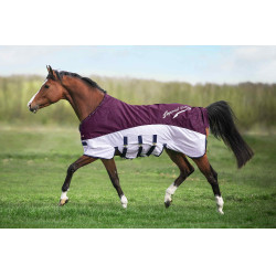 Couverture anti-mouches et pluie Imperial Riding Super-dry Bordeaux Couverture anti-mouches et pluie Imperial Riding Super-dry Bordeaux