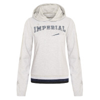 Sweat à capuche Imperial Riding Classy Bruyère grise