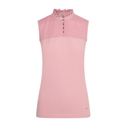 Polo sans manches Imperial Riding Camee Rose chic Polo sans manches Imperial Riding Camee Rose chic