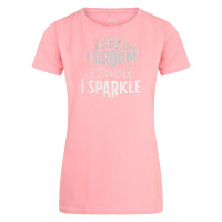 T-shirt Imperial Riding I Ride Solide rose chic