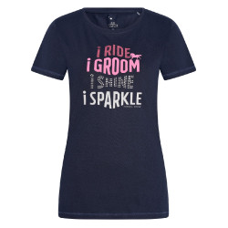 T-shirt Imperial Riding I Ride Bleu marine T-shirt Imperial Riding I Ride Bleu marine