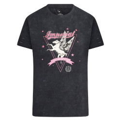 T-shirt Imperial Riding Blossom Noir T-shirt Imperial Riding Blossom Noir