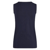 Débardeur Imperial Riding Smiley Flowers Marine AOP Bleu