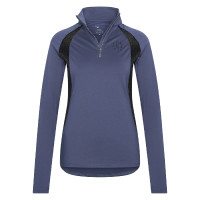 Top tech à demi-zip Imperial Riding Thrillseeker L'ombre de la nuit Bleu