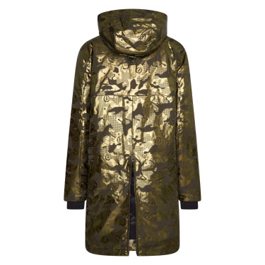 Veste anorak longue Imperial Riding Dalia Olive sombre Veste anorak longue Imperial Riding Dalia Olive sombre
