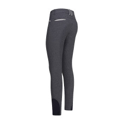 Pantalon d'équitation Imperial Riding El Capone FullGrip Denim Bleu