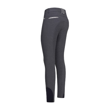Pantalon d'équitation Imperial Riding El Capone FullGrip Denim Bleu