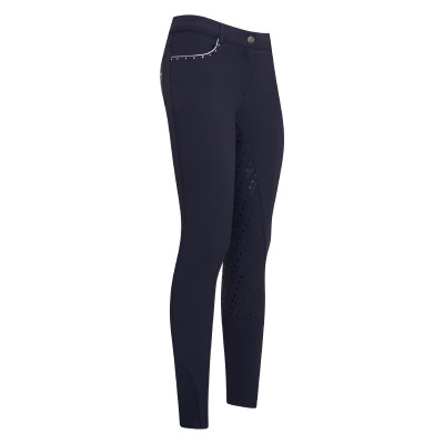 Pantalon d'équitation Imperial Riding Ambient Stars Up FullGrip Bleu marine