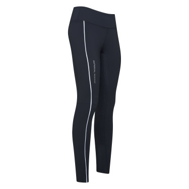 Legging d'équitation Imperial Riding Shiny Uni FullGrip Noir