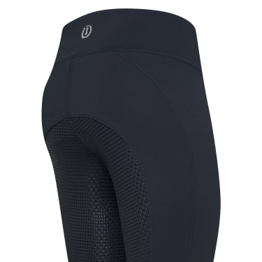 Legging d'équitation Imperial Riding Shiny Uni FullGrip Noir Legging d'équitation Imperial Riding Shiny Uni FullGrip Noir