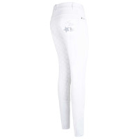 Pantalon d'équitation Imperial Riding Topper FullGrip Blanc