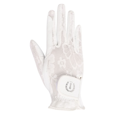 Gants Imperial Riding Diamond Dust Blanc