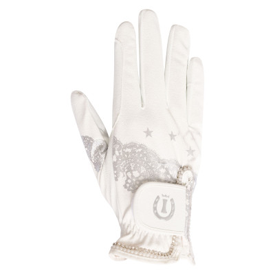 Gants Imperial Riding Star Lace Blanc