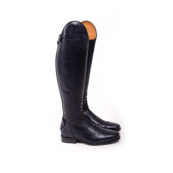 Bottes d'équitation Imperial Riding Olania Longue/Large Marine / fleur Bleu