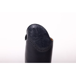 Bottes d'équitation Imperial Riding Olania Longue/Large Marine / fleur Bleu