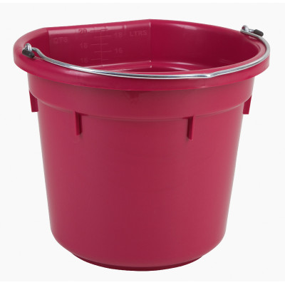 Seau Flatback Kerbl Rose