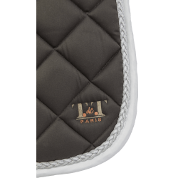 Tapis de CSO Fontainebleau T de T Gris / blanc