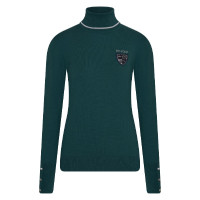 Col roulé tricoté HV Polo Mable Ivy Green