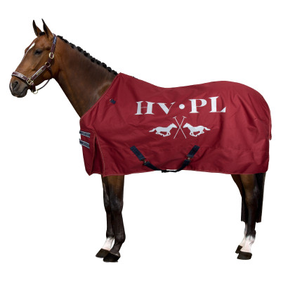 Couverture de paddock HV Polo L heavy weight Deep rouge