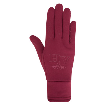 Gants Winter HV Polo Bordeaux