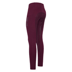 Legging d'équitation HV Polo Luci FullGrip Dark berry Rouge Legging d'équitation HV Polo Luci FullGrip Dark berry Rouge