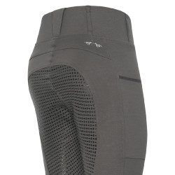 Legging d'équitation HV Polo Luci FullGrip Castor gris Vert Legging d'équitation HV Polo Luci FullGrip Castor gris Vert