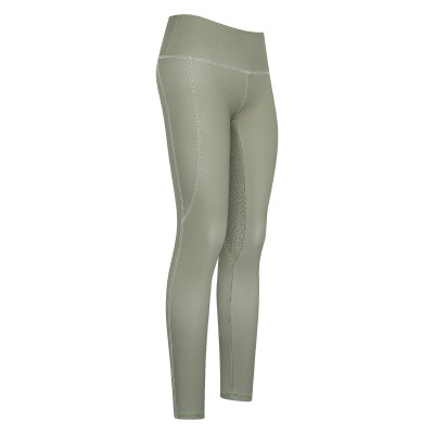 Legging d'équitation HV Polo Sporty Sue FullGrip Oil vert