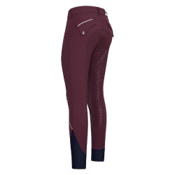 Pantalon d'équitation HV Polo Catatrina FullGrip Dark berry Rouge Pantalon d'équitation HV Polo Catatrina FullGrip Dark berry Rouge