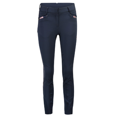 Pantalon d'équitation HV Polo Cecile FullGrip Bleu marine