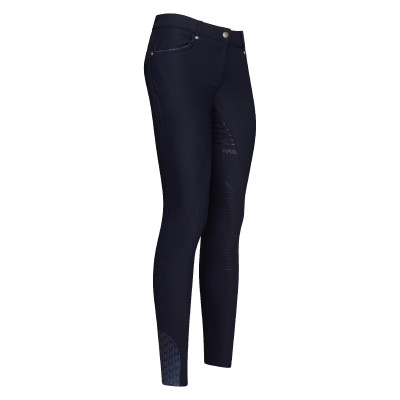 Pantalon d'équitation HV Polo Ella FullGrip Marine / marine