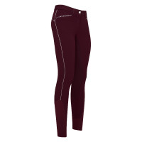 Pantalon d'équitation HV Polo Lux hiver FullGrip Dark berry