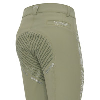 Pantalon d'équitation HV Polo Marijn Palm Springs FullGrip Oil vert Pantalon d'équitation HV Polo Marijn Palm Springs FullGrip Oil vert