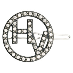 Pince à Cheveux HV Polo Ginny  lot de 2 pièces Noir / marine Bleu marine