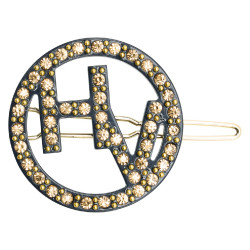 Pince à Cheveux HV Polo Ginny  lot de 2 pièces Noir / marine Bleu marine