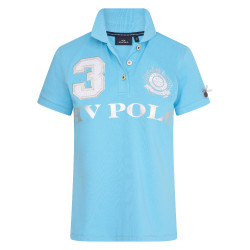 Polo Favouritas EQ HV Polo Aqua bleu