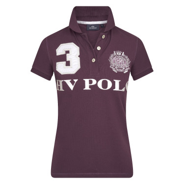 Polo Favouritas EQ HV Polo Plum / silver Bordeaux