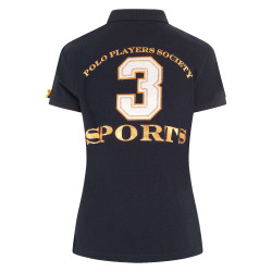 Polo Favouritas EQ HV Polo Marine / rose Bleu