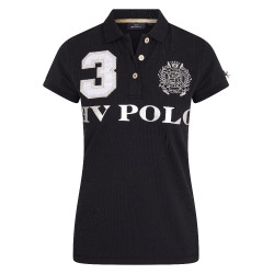 Polo Favouritas EQ HV Polo Noir argent
