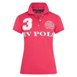 Polo Favouritas EQ HV Polo Strawberry Rouge