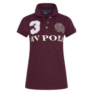 Polo Favouritas EQ HV Polo Dark berry Rouge