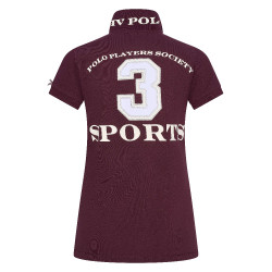 Polo Favouritas EQ HV Polo Dark berry Rouge