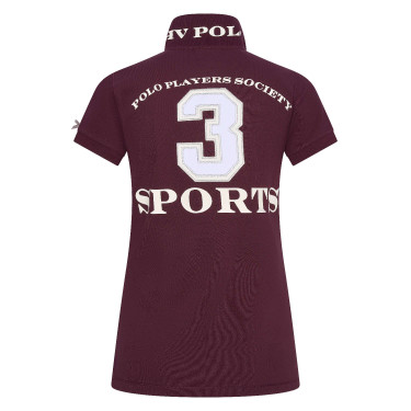 Polo Favouritas EQ HV Polo Dark berry Rouge