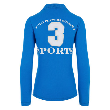 Polo Favouritas EQ manches longues HV Polo Bleu Polo Favouritas EQ manches longues HV Polo Bleu